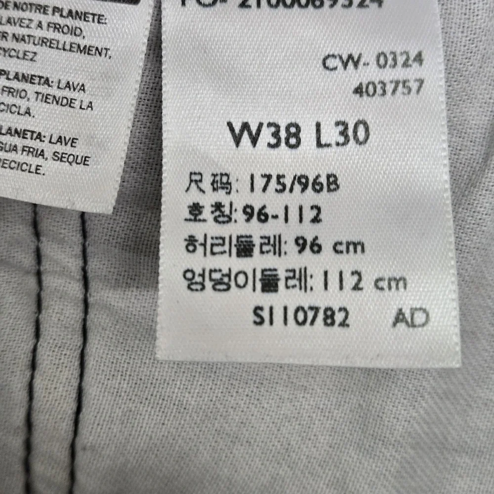Levi's 541 Men Jeans 38X30 Black Denim Athletic Fit 29